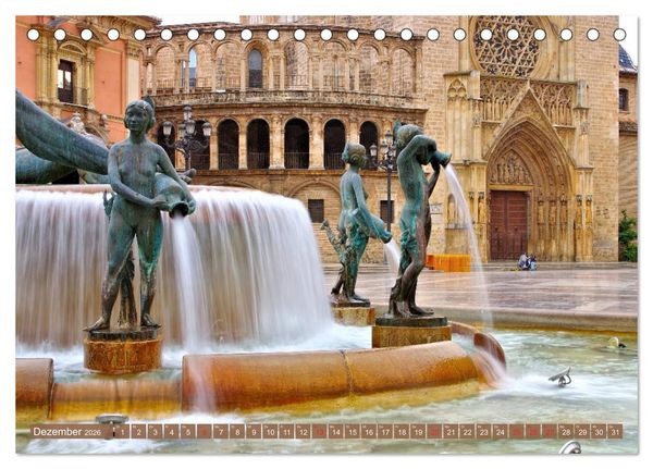 Produktbild: Costa del Azahar - K&uuml;ste der Orangenbl&uuml;te (Tischkalender 2026 DIN A5 quer), CALVENDO Monatskalender