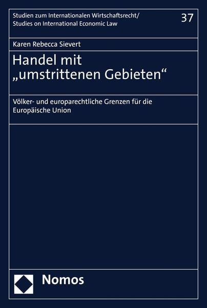 Produktbild: Handel mit "umstrittenen Gebieten"