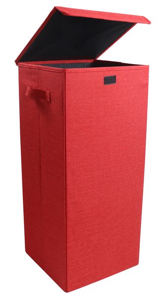 Produktbild: W&auml;schekorb W&auml;schebox Stoffbox mit Deckel Dreso L