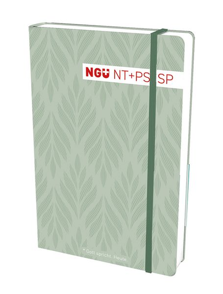 Produktbild: Neues Testament mit Psalmen und Spr&uuml;chen - Design-Edition gr&uuml;n