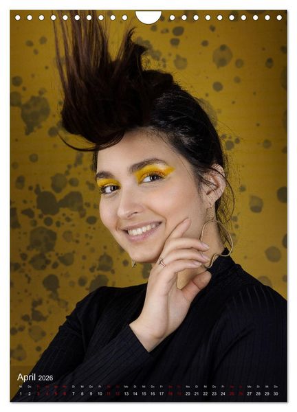 Produktbild: Beauty Faces - Photos by Michael Allmaier (Wandkalender 2026 DIN A4 hoch), CALVENDO Monatskalender