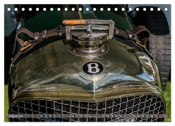 Produktbild: Historischer Rennsport - vom Feinsten (Tischkalender 2026 DIN A5 quer), CALVENDO Monatskalender