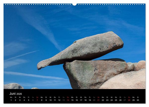 Produktbild: Bretagne - Fotoreise von der Cote de Granit Rose zur Ile de Brehat (hochwertiger Premium Wandkalender 2026 DIN A2 quer), Kunstdruck in Hochglanz