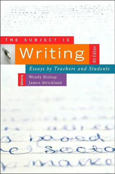 Produktbild: The Subject Is Writing, Fourth Edition
