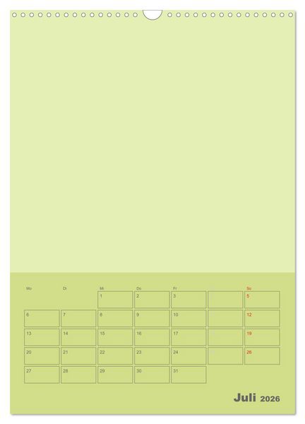 Produktbild: Bastel Terminkalender (Wandkalender 2026 DIN A3 hoch), CALVENDO Monatskalender