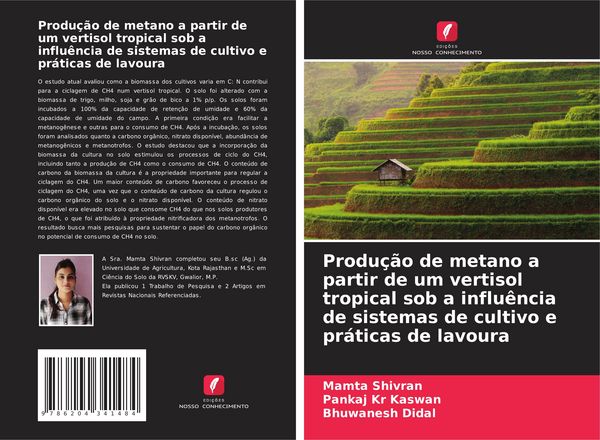 Produktbild: Produ&ccedil;&atilde;o de metano a partir de um vertisol tropical sob a influ&ecirc;ncia de sistemas de cultivo e pr&aacute;ticas de lavoura