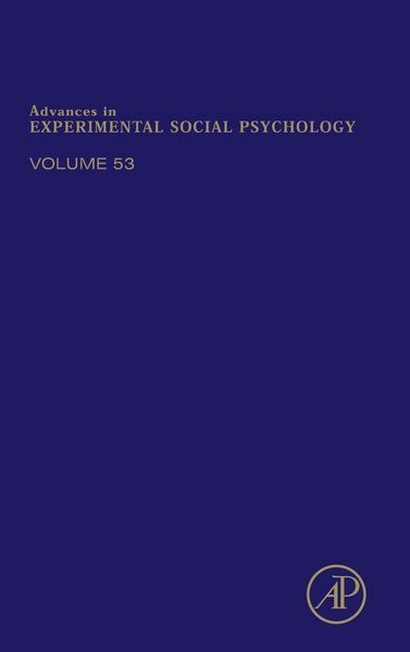 Produktbild: Advances in Experimental Social Psychology
