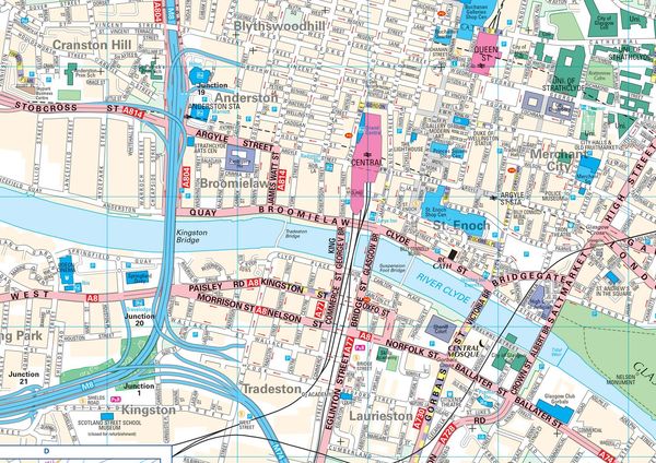 Produktbild: Glasgow Pocket Map