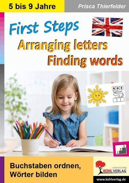 Produktbild: First Steps - Arranging letters, Finding words