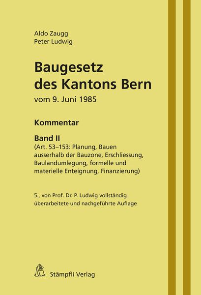 Produktbild: Baugesetz des Kantons Bern