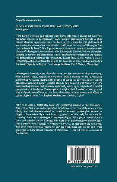 Produktbild: Humour and Irony in Kierkegaard&rsquo;s Thought