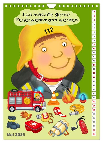 Produktbild: Mein Wunschberuf (Wandkalender 2026 DIN A4 hoch), CALVENDO Monatskalender
