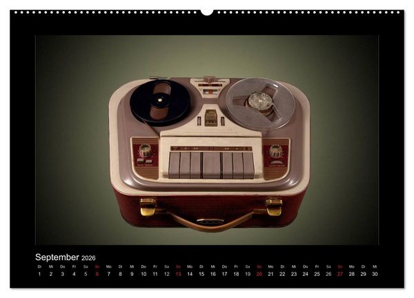 Produktbild: Dampfradios - Antike Radios mit Patina (hochwertiger Premium Wandkalender 2026 DIN A2 quer), Kunstdruck in Hochglanz