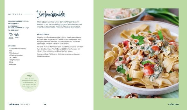 Produktbild: Stressfrei kochen mit Wochenpl&auml;nen