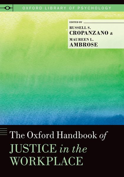 Produktbild: The Oxford Handbook of Justice in the Workplace