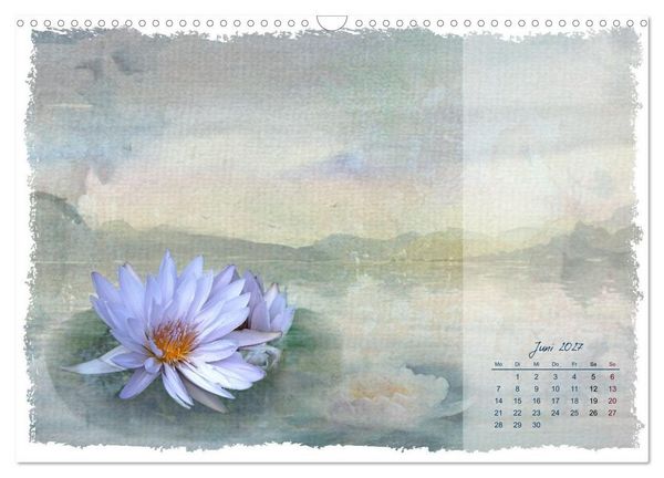 Produktbild: Natur und Farbe Fotografie trifft Aquarell (Wandkalender 2027 DIN A3 quer), CALVENDO Monatskalender