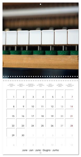 Produktbild: Piano Moments (Wall Calendar 2026 12 &times; 12 Inch) CALVENDO 12 Month Wall Calendar