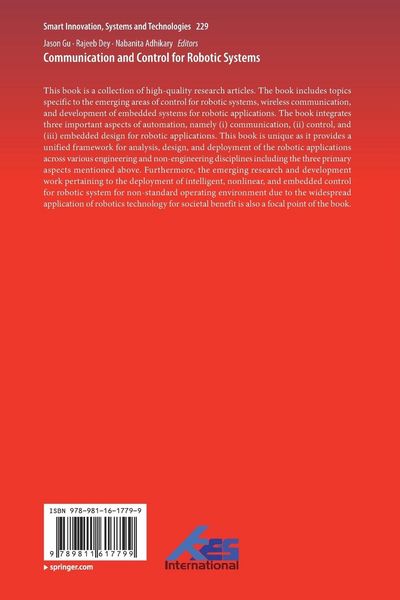 Produktbild: Communication and Control for Robotic Systems