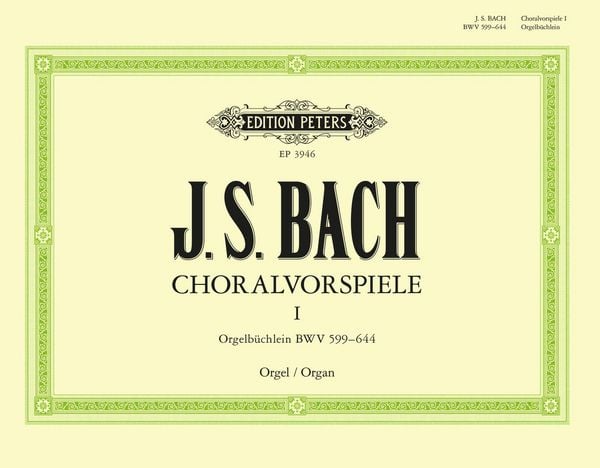 Produktbild: Organ Works Based on Chorales Vol.1