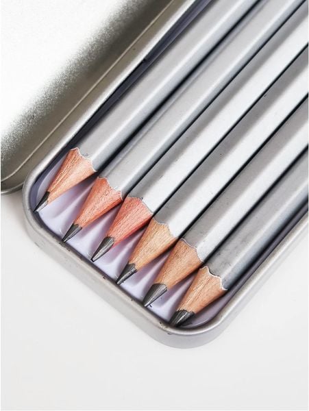 Produktbild: Hahnem&uuml;hle Zubeh&ouml;r Bleistiftbox 6er Set, H, B, B2, B4, B6, B8