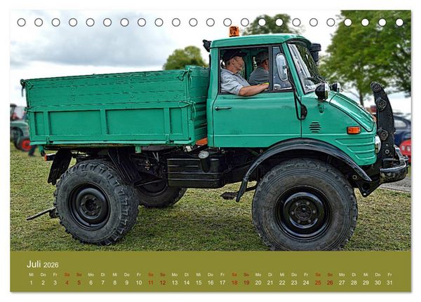 Produktbild: Ein Mythos mit Stern - das Universalmotorger&auml;t (Tischkalender 2026 DIN A5 quer), CALVENDO Monatskalender