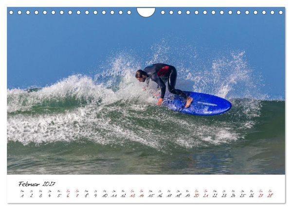 Produktbild: Surfen in der Bretagne (Wandkalender 2027 DIN A4 quer), CALVENDO Monatskalender