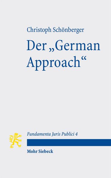 Produktbild: Der "German Approach"