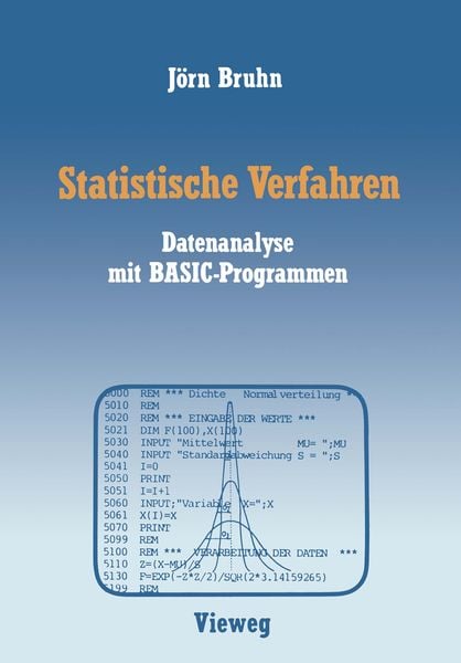 Statistische Verfahren, Taschenbuch von Jörn Bruhn, Vieweg & Teubner, 9783663001270