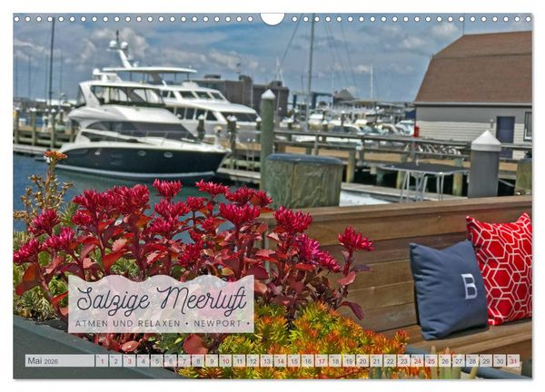 Produktbild: Neuengland USA Kalender 2026 (Wandkalender 2026 DIN A3 quer), CALVENDO Monatskalender