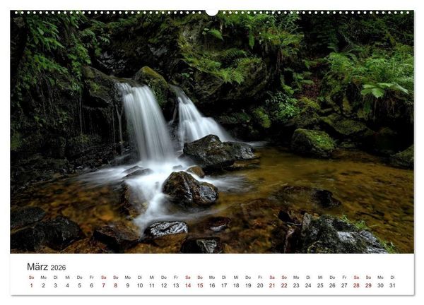 Produktbild: Deutschlands Landschaften 2026 &ndash; Von der K&uuml;ste bis zu den Alpen (Wandkalender 2026 DIN A2 quer), CALVENDO Monatskalender