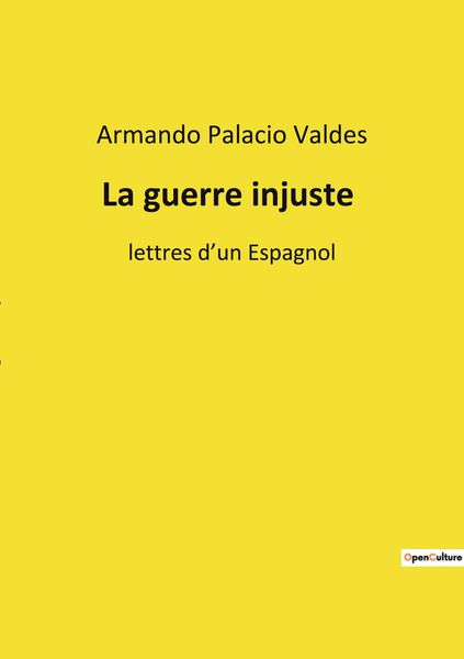 Produktbild: La guerre injuste