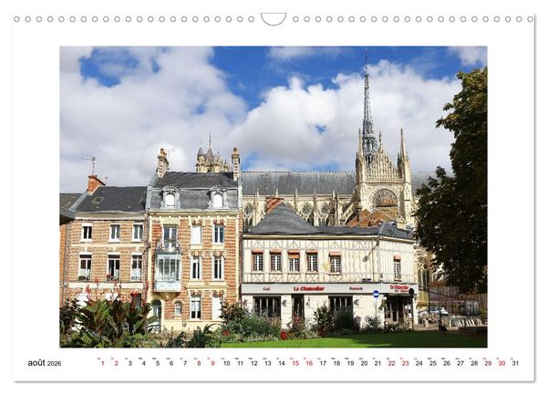 Produktbild: Amiens - Capitale de la Somme (Calendrier mural 2026 DIN A3 vertical), CALVENDO calendrier mensuel