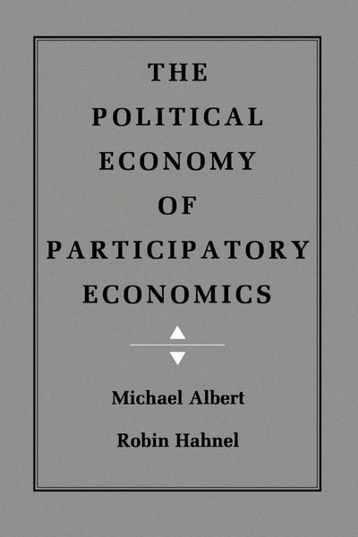 Produktbild: The Political Economy of Participatory Economics