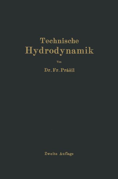 Produktbild: Technische Hydrodynamik