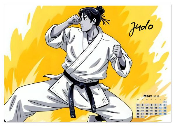 Produktbild: Jenseits des Podests - Olympische Sportarten in Aktion (Wandkalender 2026 DIN A4 quer), CALVENDO Monatskalender