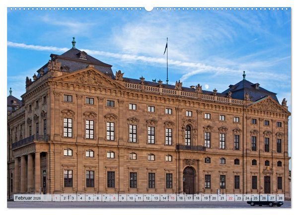 Produktbild: W&Uuml;RZBURG - ALTSTADT IMPRESSIONEN (hochwertiger Premium Wandkalender 2026 DIN A2 quer), Kunstdruck in Hochglanz