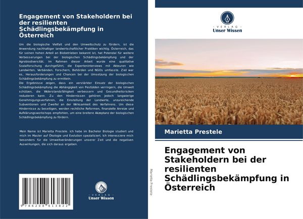 Produktbild: Engagement von Stakeholdern bei der resilienten Sch&auml;dlingsbek&auml;mpfung in &Ouml;sterreich