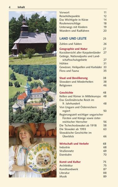 Produktbild: TRESCHER Reisef&uuml;hrer Slowakei