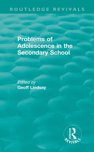 Produktbild: Problems of Adolescence in the Secondary School