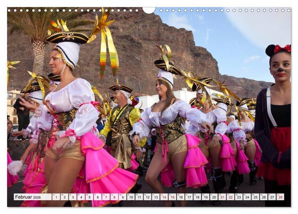 Produktbild: Kanarische Inseln: La Gomera (Wandkalender 2026 DIN A3 quer), CALVENDO Monatskalender
