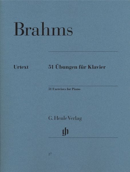Produktbild: Johannes Brahms - 51 Übungen für Klavier