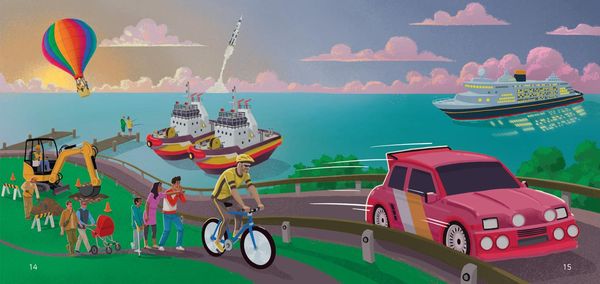 Produktbild: Air, Boat, Road