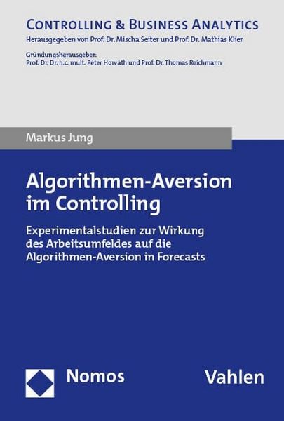 Produktbild: Algorithmen-Aversion im Controlling