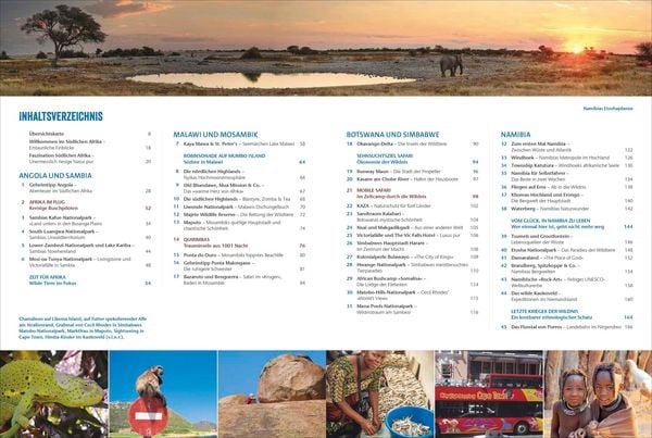 Produktbild: Das Reisebuch Afrikas S&uuml;den