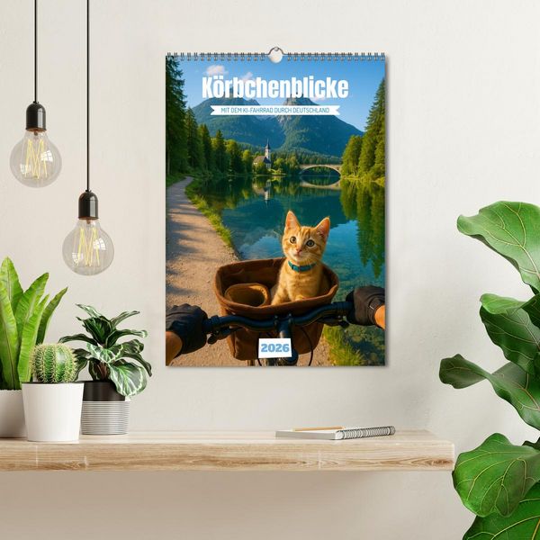 Produktbild: K&ouml;rbchenblicke (Wandkalender 2026 DIN A3 hoch), CALVENDO Monatskalender