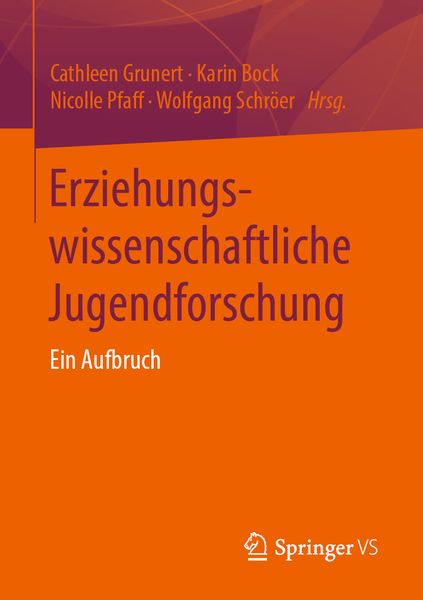 Produktbild: Erziehungswissenschaftliche Jugendforschung