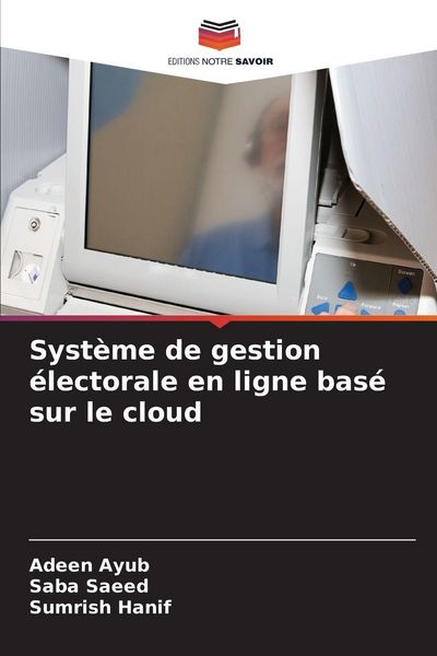 Produktbild: Syst&egrave;me de gestion &eacute;lectorale en ligne bas&eacute; sur le cloud
