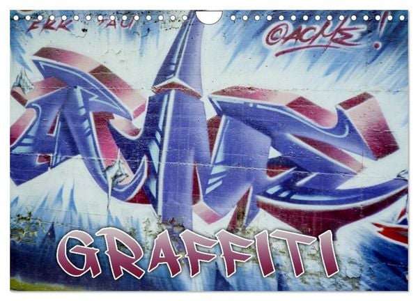 Produktbild: Graffiti - Kunst aus der Dose (Wandkalender 2026 DIN A4 quer), CALVENDO Monatskalender