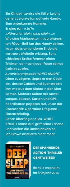 Produktbild: Deep Sleep, Band 1 - Codename: White Knight