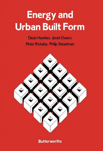 Produktbild: Energy and Urban Built Form